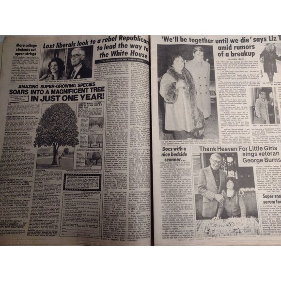 Star Magazine Feb 1980 Liz Taylor Marriage Ted Kennedy Vitamins Hero Trucker - Picture 5 of 6